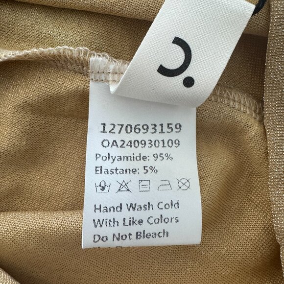 Commense Elegant Pleated Purl Dress NWT, Size M - Picture 12 of 14